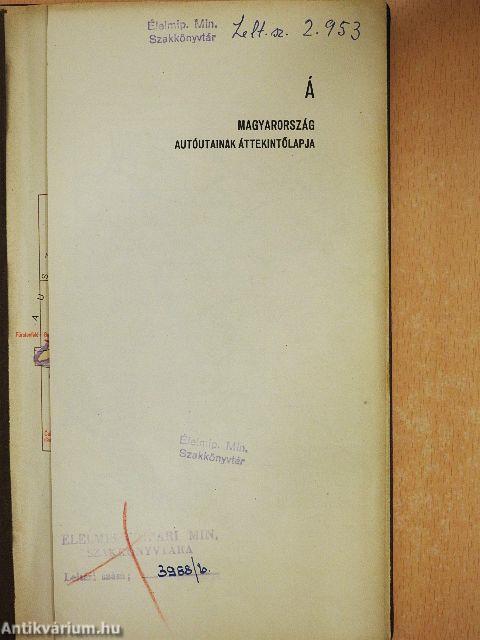 Magyarországi autóutak térképe