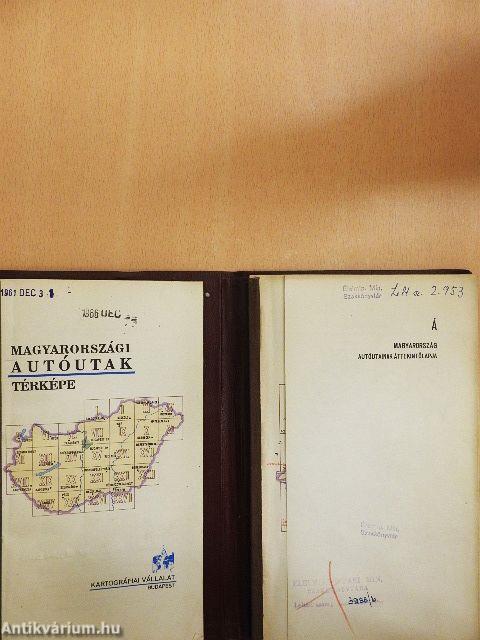 Magyarországi autóutak térképe