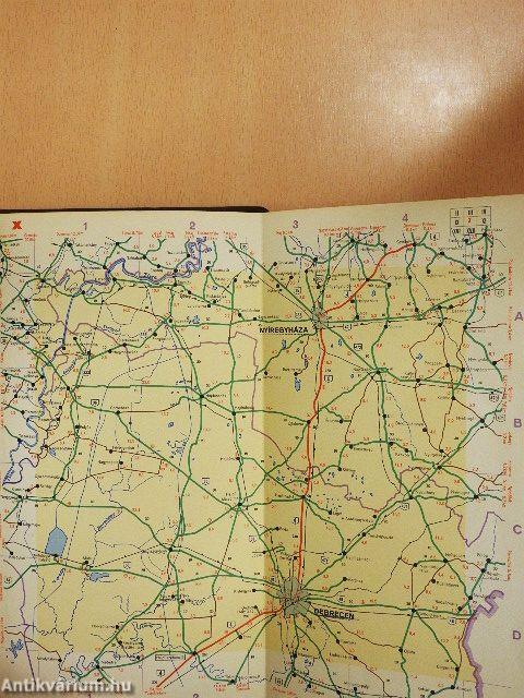 Magyarországi autóutak térképe