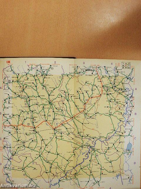 Magyarországi autóutak térképe