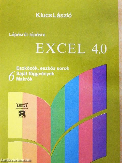 Excel 4.0 VI.