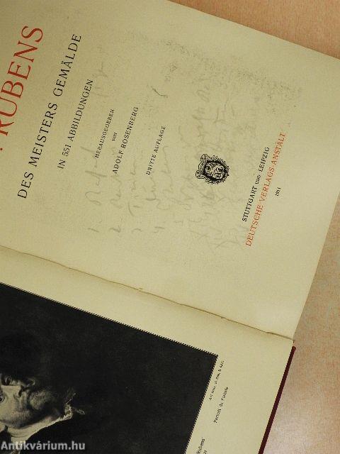 P. P. Rubens, des Meisters Gemälde