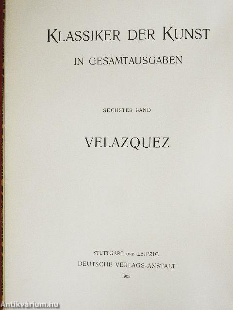 Velazquez, des Meisters Gemälde