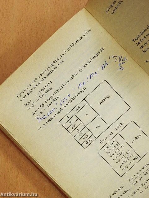 Angol nyelvkönyv I.