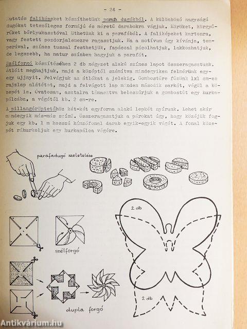 Ötlettár nevelői segédlete