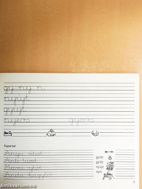 Játékház - Betűtanítás - Írásfüzet II.