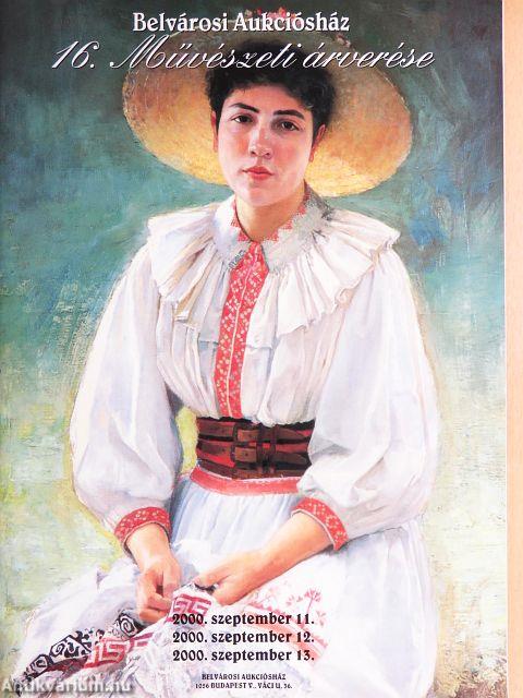 Belvárosi Aukciósház 16. művészeti árverése