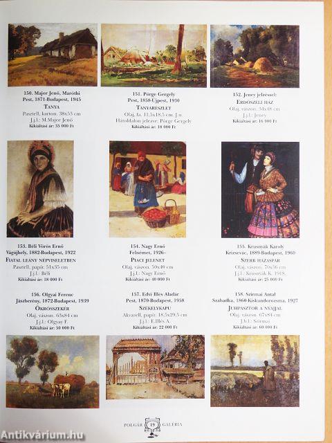 23. Kamara festmény/24. Néprajzi árverés