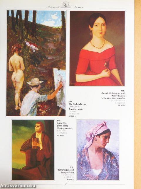 Belvárosi Aukciósház 17. művészeti árverése