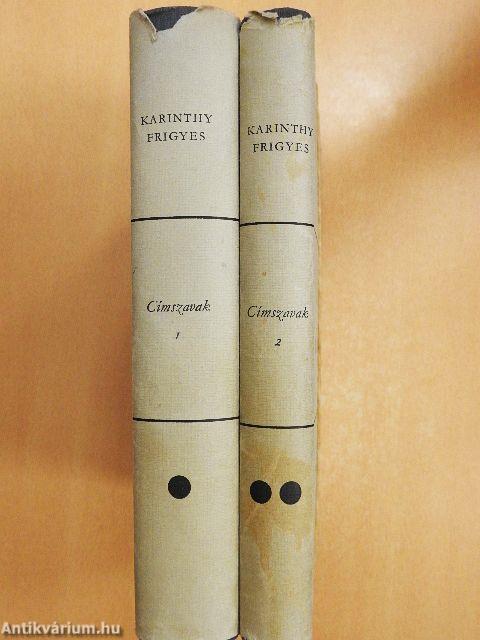 Címszavak a Nagy Enciklopédiához 1-2.