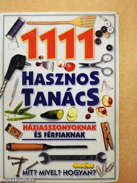 1111 hasznos tanács háziasszonyoknak és férfiaknak