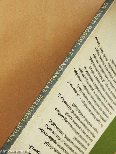 Az írástanulás pszichológiája