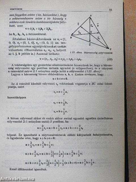 Műszaki matematika I.