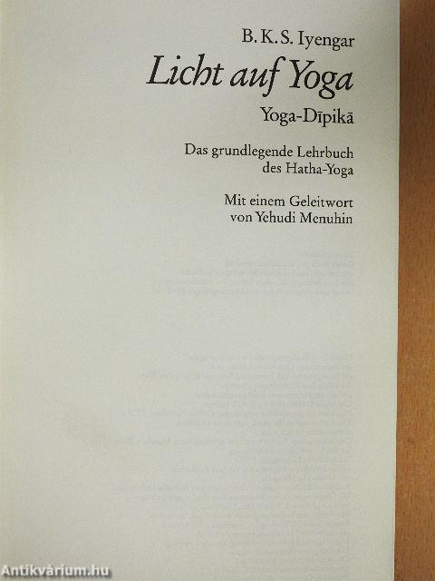 Licht auf Yoga