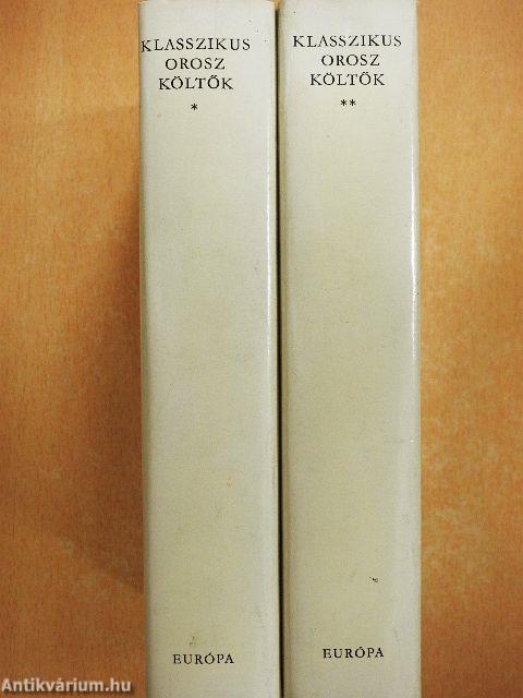 Klasszikus orosz költők I-II.