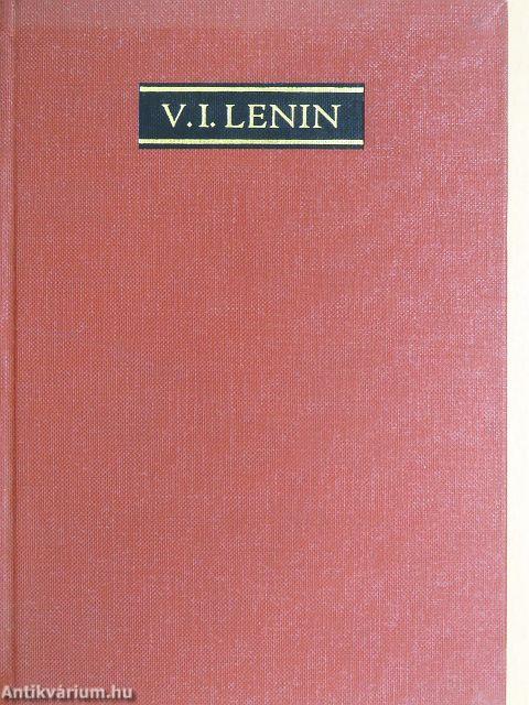 "50 kötet V. I. Lenin összes művei sorozatból (nem teljes sorozat)"