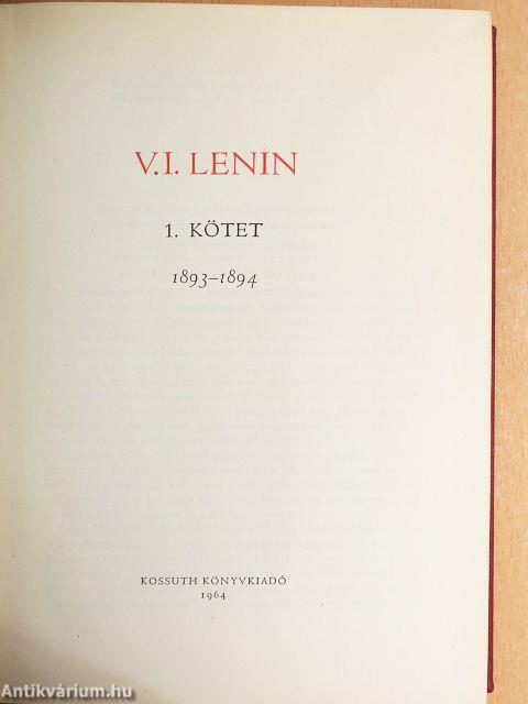 "50 kötet V. I. Lenin összes művei sorozatból (nem teljes sorozat)"
