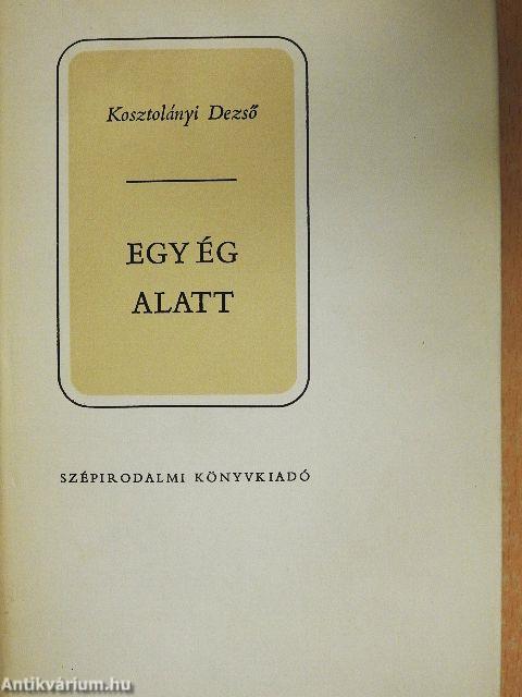 Egy ég alatt