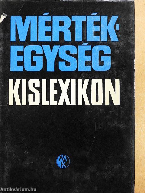 Mértékegység-kislexikon