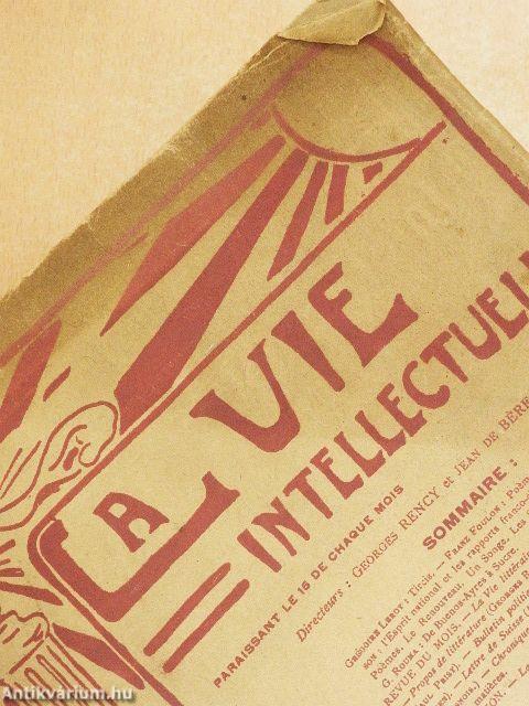 La Vie Intellectuelle 15 décembre 1912.