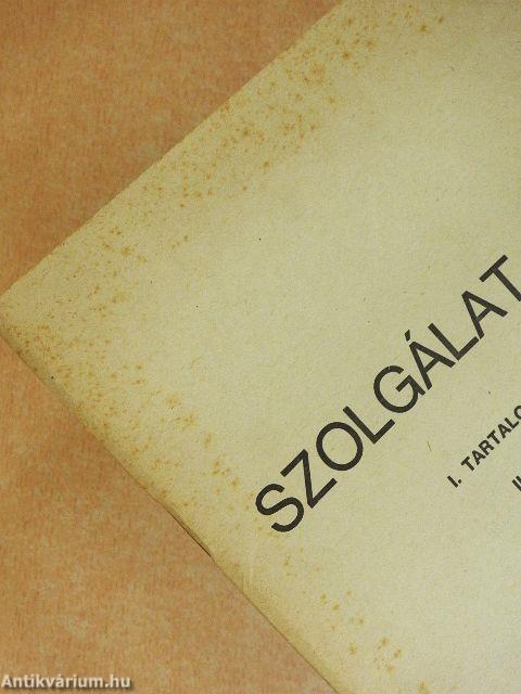 Szolgálat 1-40.