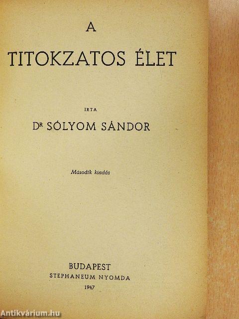 A titokzatos élet