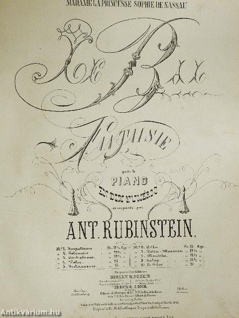 Rapsodie Hongrois/Impatience/Le Rossignol/Qui vive!/Le Fou/Le Chant des Naiades/Phantasie/Caprice/Krönungsmarsch/Piéce de Concert