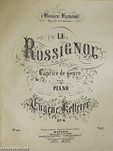 Rapsodie Hongrois/Impatience/Le Rossignol/Qui vive!/Le Fou/Le Chant des Naiades/Phantasie/Caprice/Krönungsmarsch/Piéce de Concert