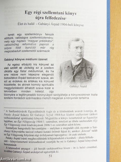 Szellemtani közlemények 2016. III. negyedév