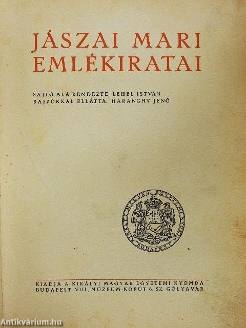 Jászai Mari emlékiratai