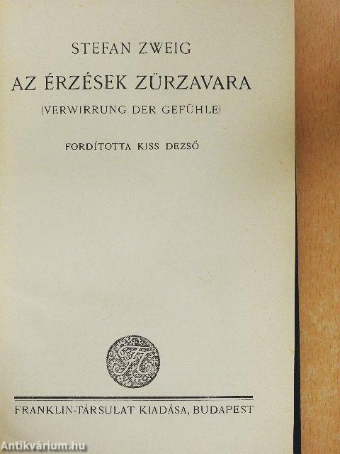 Az érzések zürzavara