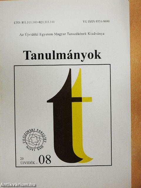 Tanulmányok 2008