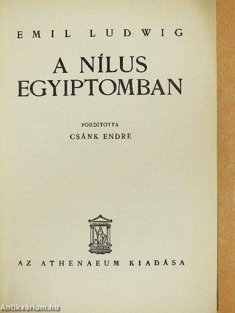 A Nílus Egyiptomban