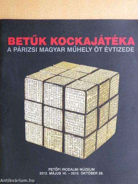 Betűk kockajátéka 