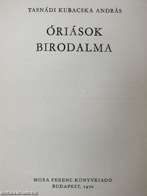 Óriások birodalma