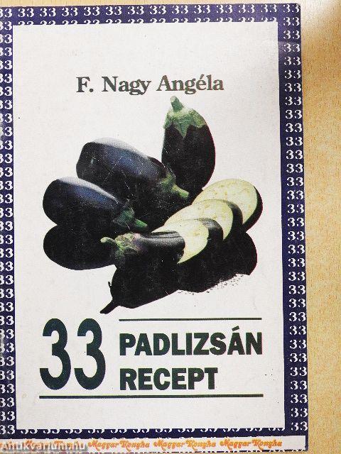 33 padlizsán recept
