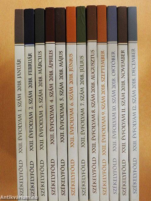 Székelyföld 2018. január-december