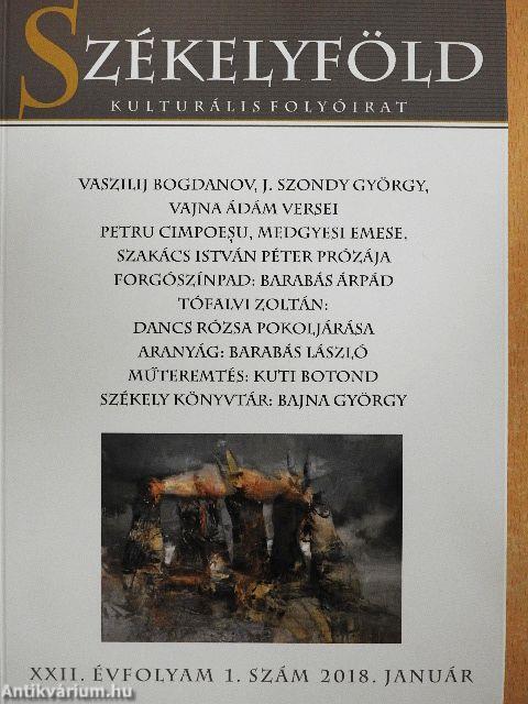 Székelyföld 2018. január-december