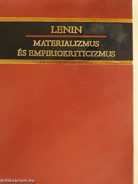 Materializmus és empiriokriticizmus