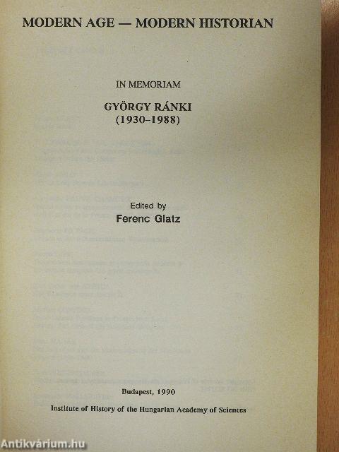 Modern Age - Modern Historian