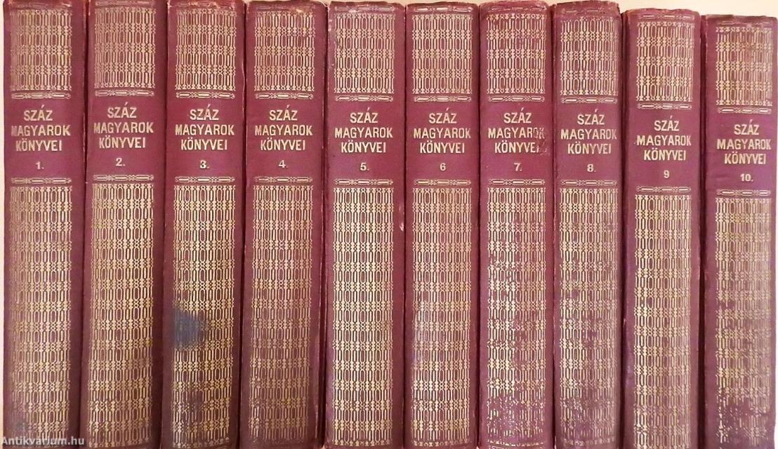 Száz magyarok könyvei I-X.