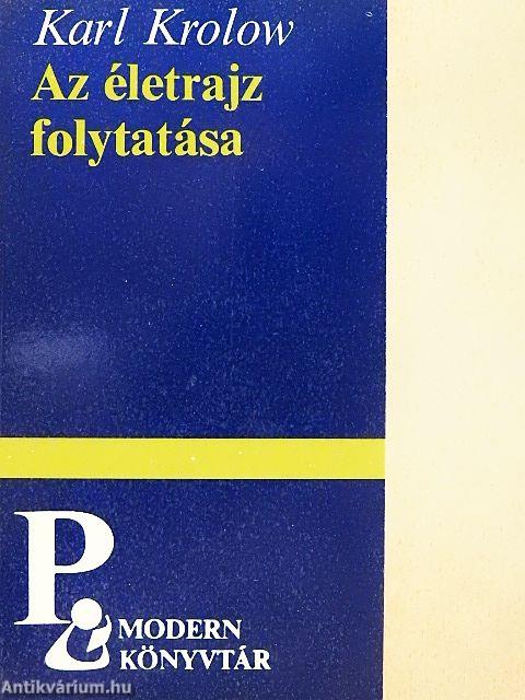 Az életrajz folytatása