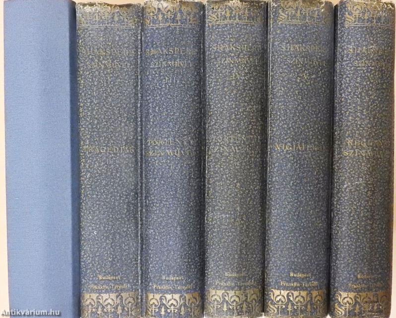 Shakspere összes szinművei 1-6.