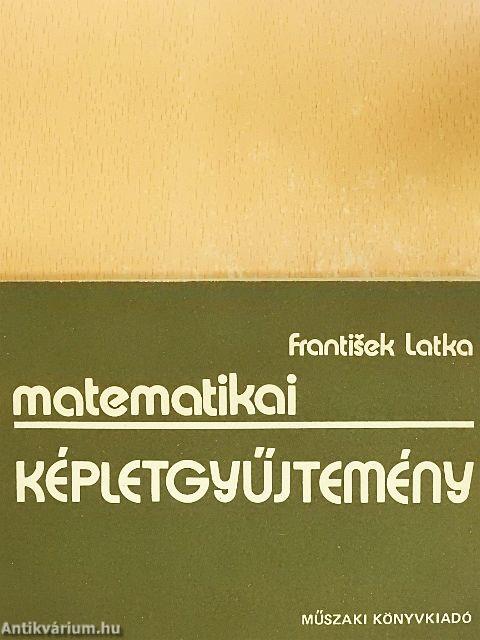 Matematikai képletgyűjtemény