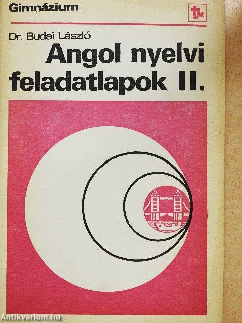 Angol nyelvi feladatlapok II.