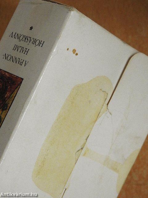 A pannonhalmi hóráskönyv I-II.