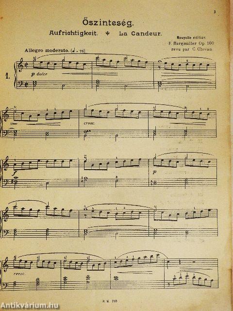 25 könnyü dallamos előadási darab