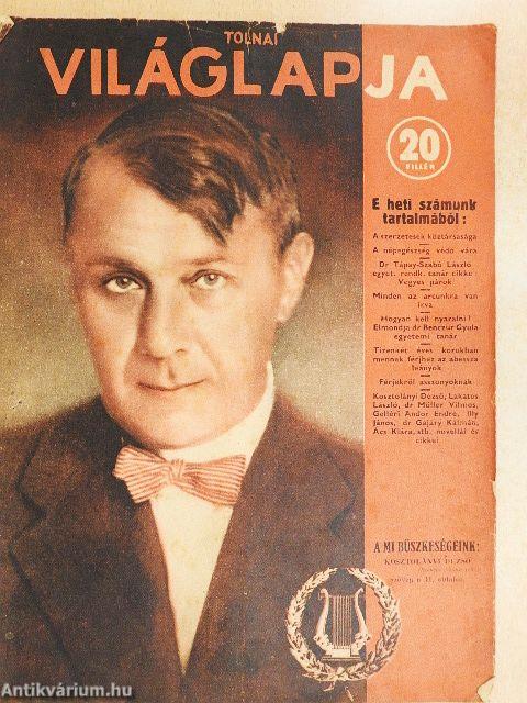 Tolnai Világlapja 1935-1936, 1938, 1940-1944 (vegyes számok) (20 db)