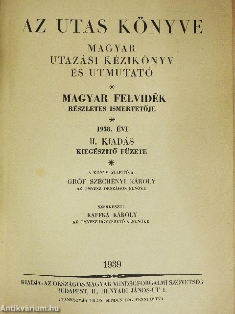 Az utas könyve - Magyar felvidék