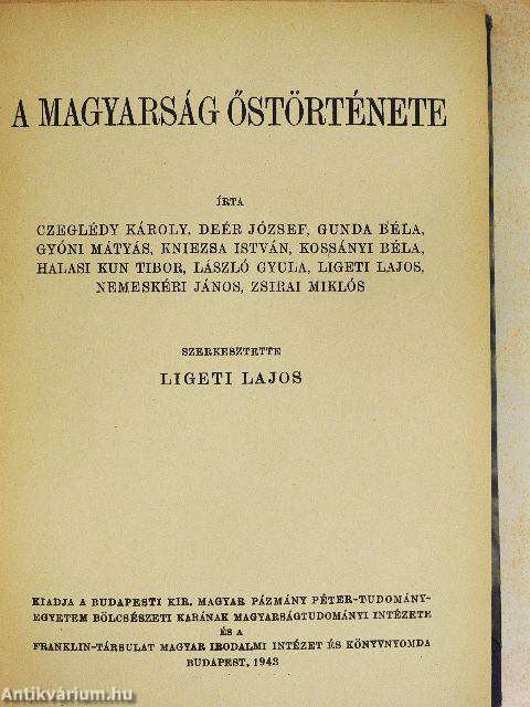 A magyarság őstörténete